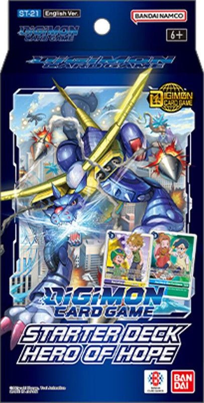 Digimon TCG: Hero of Hope Starter Deck (ST - 21) - CardVault Collections