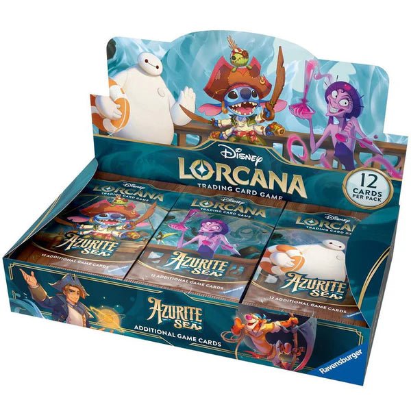 Disney Lorcana: Azurite Sea Booster Box - CardVault Collections