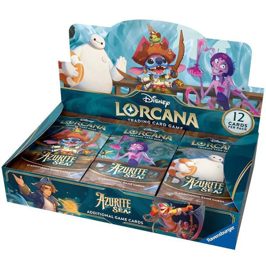 Disney Lorcana: Azurite Sea Booster Box - CardVault Collections