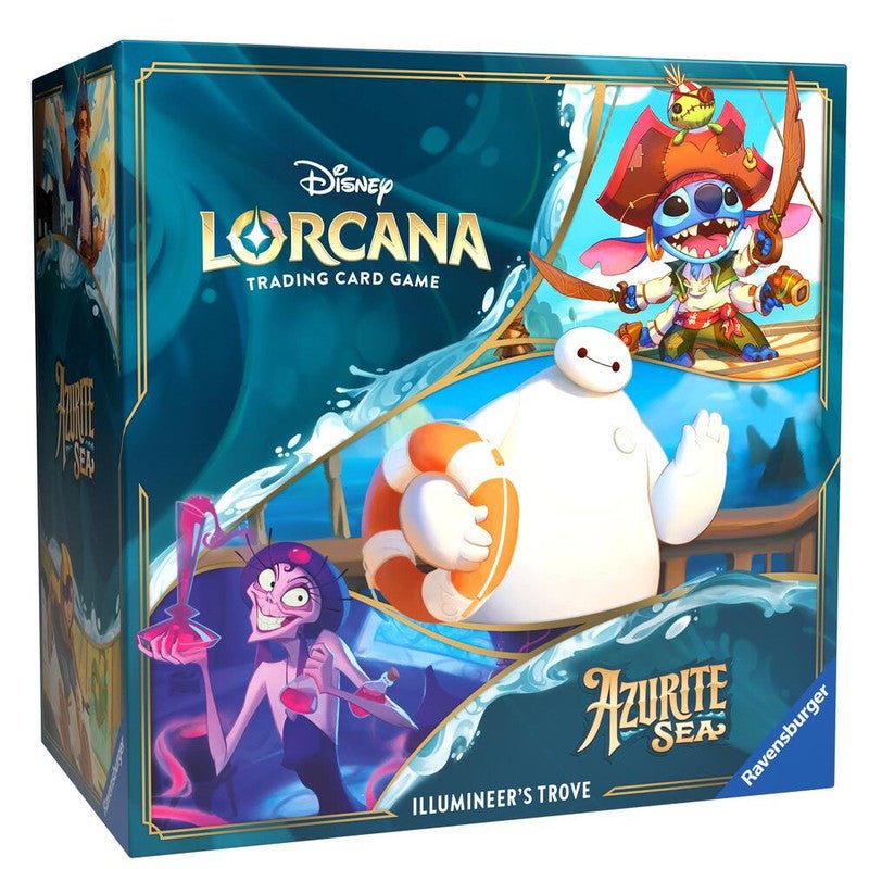 Disney Lorcana: Azurite Sea Illumineers Trove - CardVault Collections