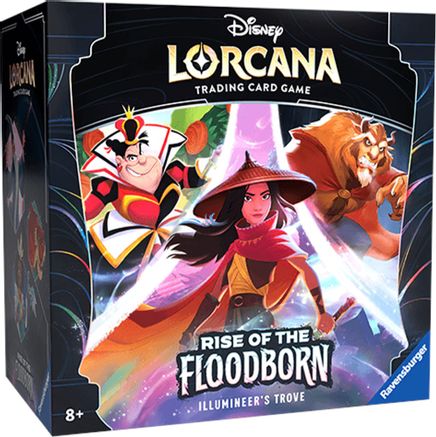 Disney Lorcana: Rise of the Floodborn Illumineer's Trove - CardVault Collections