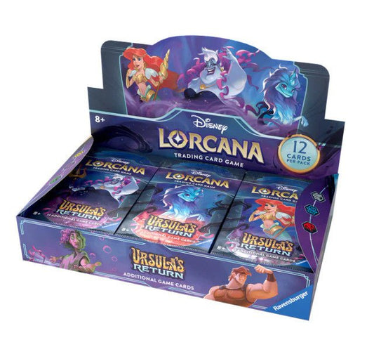 Disney Lorcana: Ursula's Return Booster - Box - CardVault Collections
