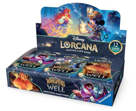 Disney Lorcana: Whispers in the Well Booster Box - CardVault Collections
