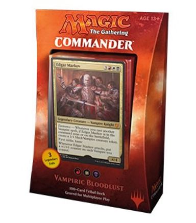 Magic the Gathering: 2017 Commander Deck - Vampiric Bloodlust - CardVault Collections