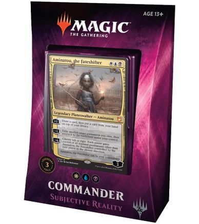 Magic the Gathering: 2018 Commander Deck - Subjective Reality - CardVault Collections