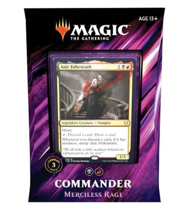 Magic the Gathering: 2019 Commander Deck - Merciless Rage - CardVault Collections