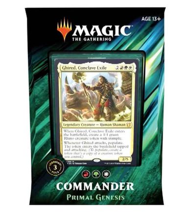 Magic the Gathering: 2019 Commander Deck - Primal Genesis - CardVault Collections