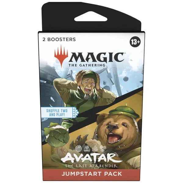 Magic the Gathering: Avatar: The Last Airbender Jumpstart 2-Pack Booster Pack - CardVault Collections