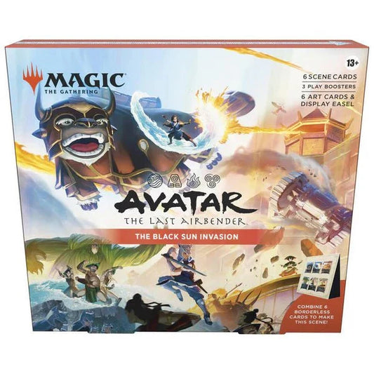 Magic the Gathering: Avatar: The Last Airbender Scene Box (The Black Sun Invasion)Magic the Gathering: Avatar: The Last Airbender Scene Box (The Black Sun Invasion)Magic the Gathering: Avatar: The Last Airbender Scene Box (The Black Sun Invasion) - CardVault Collections