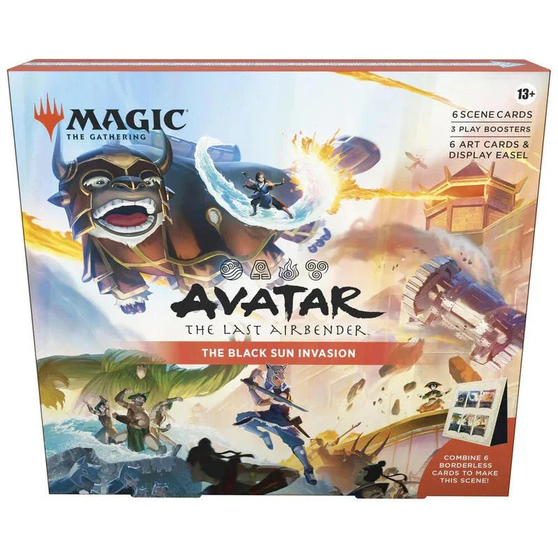 Magic the Gathering: Avatar: The Last Airbender Scene Box (The Black Sun Invasion)Magic the Gathering: Avatar: The Last Airbender Scene Box (The Black Sun Invasion)Magic the Gathering: Avatar: The Last Airbender Scene Box (The Black Sun Invasion) - CardVault Collections