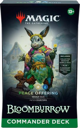 Magic the Gathering: Bloomburrow Commander Deck (Peace Offering) - CardVault Collections