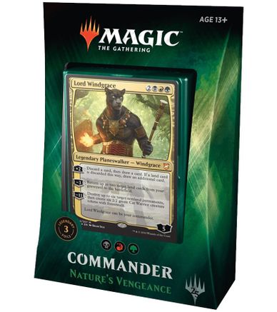 Magic the Gathering: Commander 2018 Deck - Nature's Vengeance - CardVault Collections