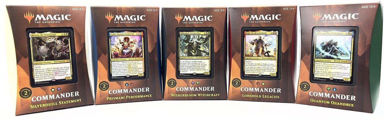 Magic the Gathering: Commander 2021 Set (5) - CardVault Collections