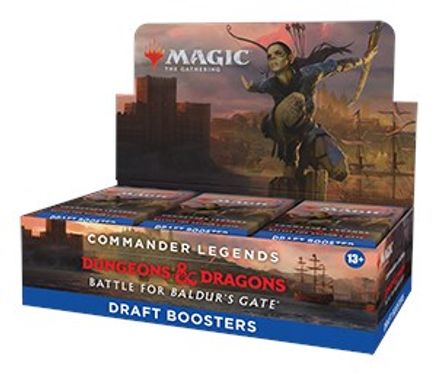 Magic the Gathering: Commander Legends - Battle for Baldur's Gate Draft Booster Box - CardVault Collections