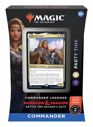 Magic the Gathering: Commander Legends - Battle for Baldur's Gate Party Time Commander Deck - CardVault Collections