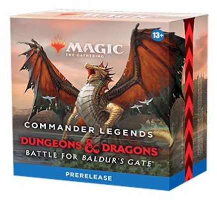 Magic the Gathering: Commander Legends - Battle for Baldur's Gate Prerelease Pack - CardVault Collections