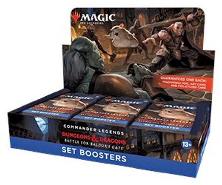 Magic the Gathering: Commander Legends - Battle for Baldur's Gate Set Booster Box - CardVault Collections