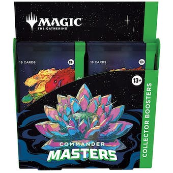 Magic the Gathering: Commander Masters - Collector's Booster Box - CardVault Collections