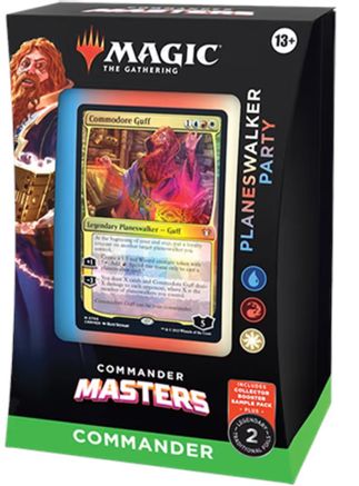 Magic the Gathering: Commander Masters - Planeswalker Party Commander Deck - CardVault Collections