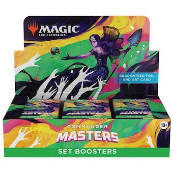 Magic the Gathering: Commander Masters - Set Booster Box - CardVault Collections