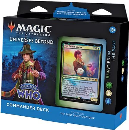 Magic the Gathering Doctor Who Commander Deck - Blast from the Past - CardVault Collections