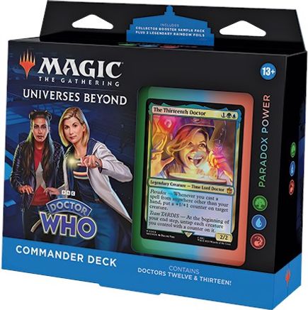 Magic the Gathering Doctor Who Commander Deck - Paradox Power - CardVault Collections