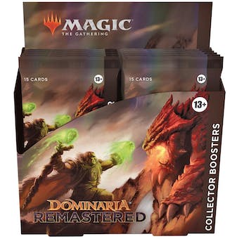 Magic the Gathering: Dominaria Remastered Collector Booster Box - CardVault Collections