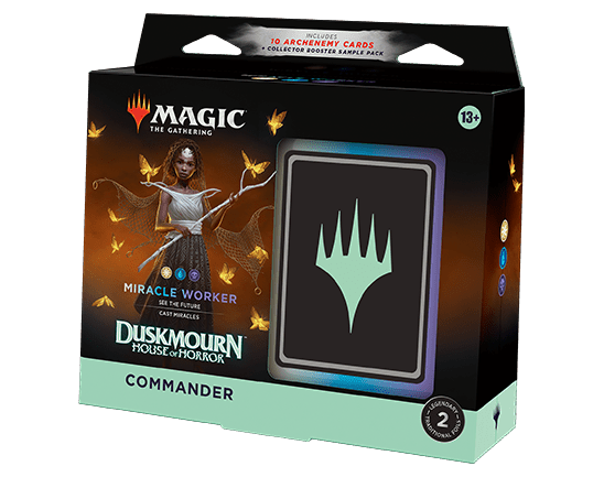 Magic the Gathering: Duskmourn: House of Horror Commander Deck [Miracle Worker] - CardVault Collections