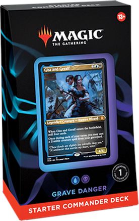 Magic the Gathering: Grave Danger Commander Deck - CardVault Collections