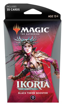 Magic the Gathering: Ikoria - Lair of the Behemoths Black Theme Deck - CardVault Collections