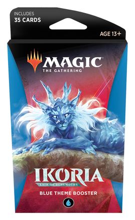 Magic the Gathering: Ikoria - Lair of the Behemoths Blue Theme Deck - CardVault Collections