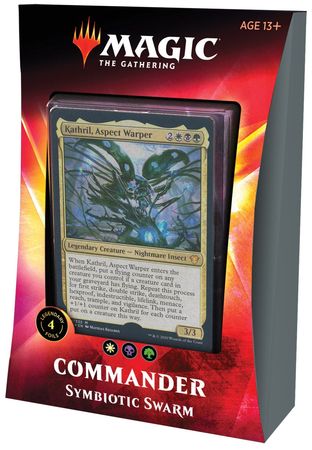Magic the Gathering: Ikoria - Lair of the Behemoths Symbiotic Swarm Commander Deck - CardVault Collections