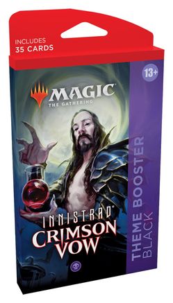 Magic the Gathering: Innistrad: Crimson Vow - Theme Booster [Black] - CardVault Collections