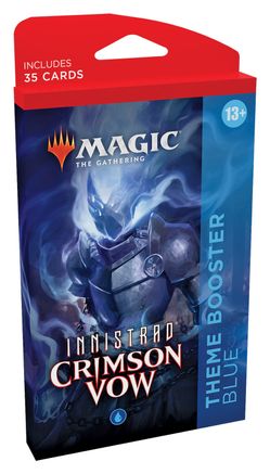 Magic the Gathering: Innistrad: Crimson Vow - Theme Booster [Blue] - CardVault Collections