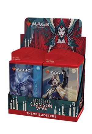 Magic the Gathering: Innistrad: Crimson Vow - Theme Booster [Set of 6] - CardVault Collections
