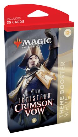 Magic the Gathering: Innistrad: Crimson Vow - Theme Booster [White] - CardVault Collections