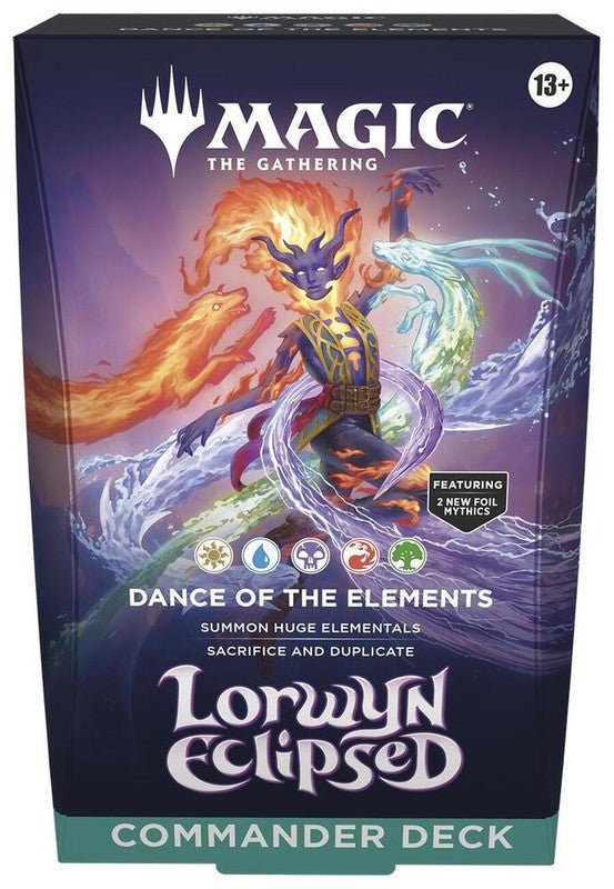Magic The Gathering: Lorwyn Eclipsed Commander Deck - Dance of the Elements - CardVault Collections