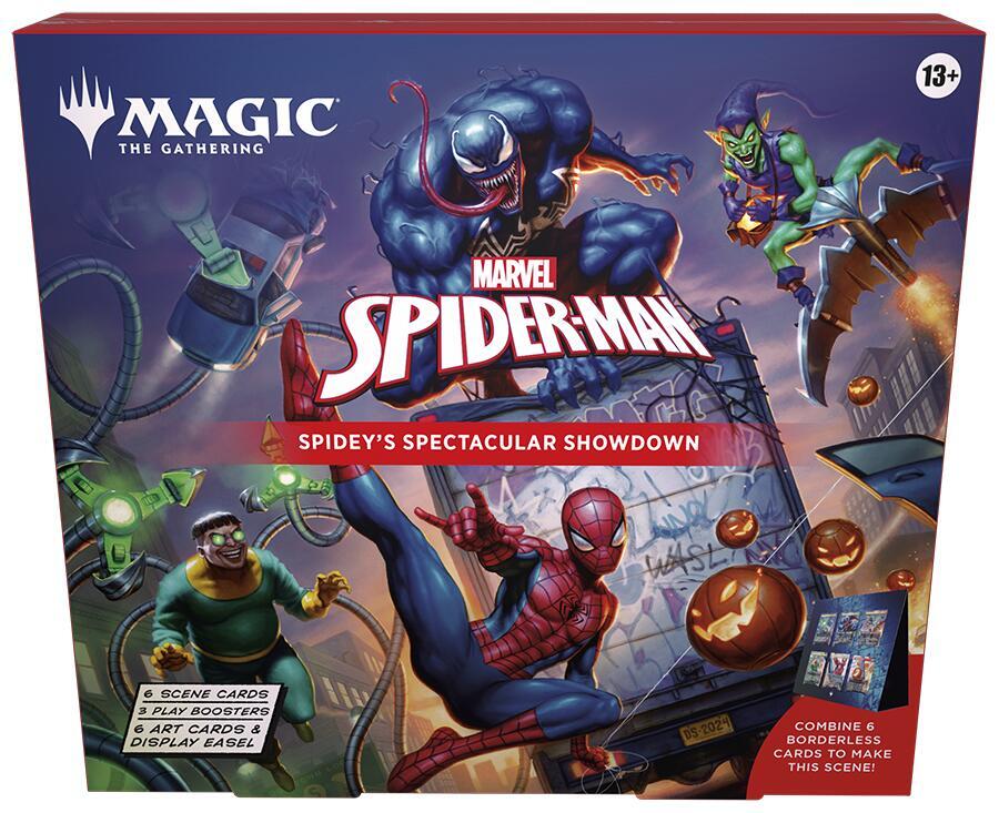Magic The Gathering: Marvel Spider - Man Scene Box - CardVault Collections