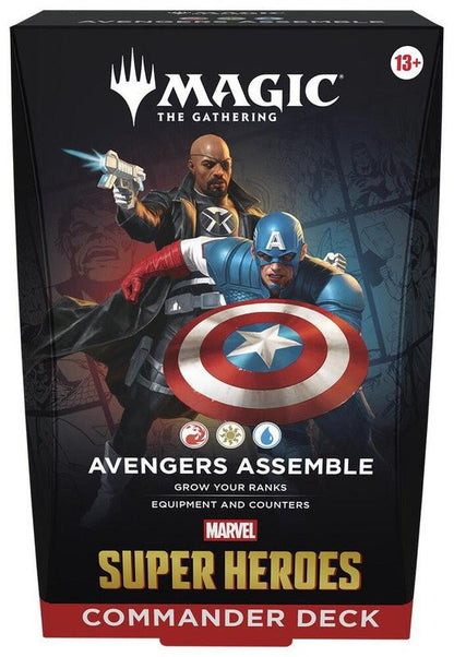 Magic the Gathering: Marvel Super Heroes Commander Deck - Avengers Assemble (PRE - ORDER) - CardVault Collections