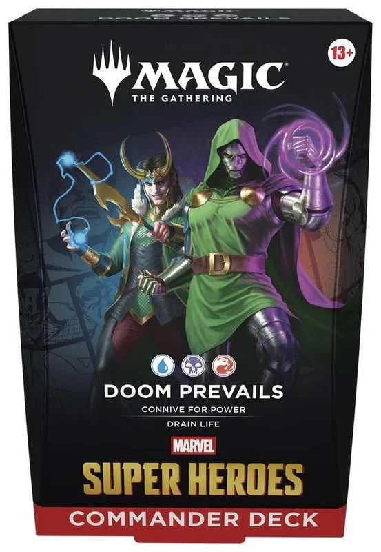 Magic the Gathering: Marvel Super Heroes Commander Deck - Doom Prevails (PRE-ORDER) - CardVault Collections