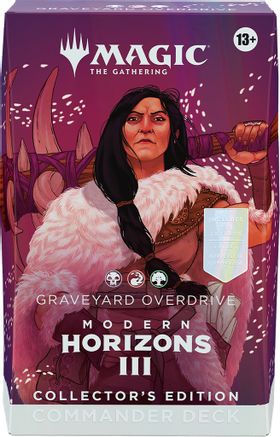 Magic the Gathering: Modern Horizons 3 Commander Deck Collectors Edition (Graveyard Overdrive) - CardVault Collections