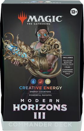 Magic the Gathering: Modern Horizons 3 Commander Deck (Creative Energy) - CardVault Collections