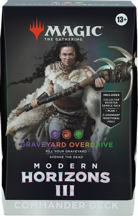 Magic the Gathering: Modern Horizons 3 Commander Deck (Graveyard Overdrive) - CardVault Collections
