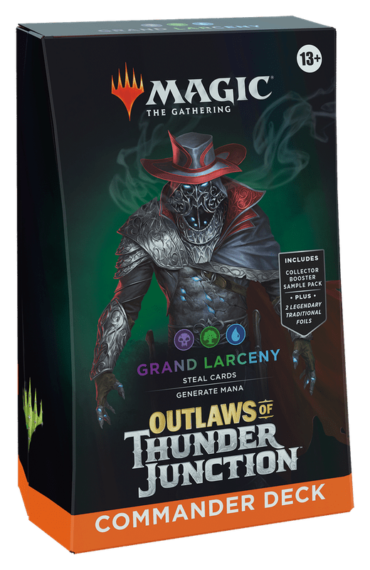 Magic the Gathering: Outlaws of Thunder Junction Commander Deck (Grand Larceny) - CardVault Collections