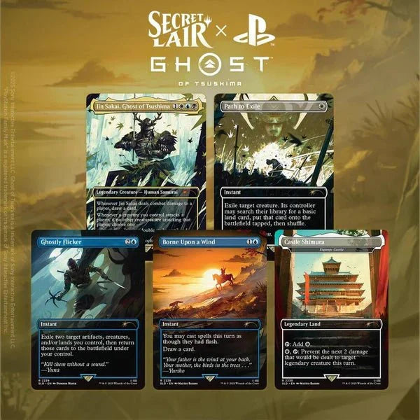 Magic the Gathering: Secret Lair x Ghost of Tsushima (Non-Foil) - CardVault Collections