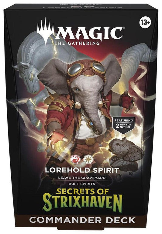 Magic The Gathering: Secrets of Strixhaven Commander Deck (Lorehold Spirit) - CardVault Collections