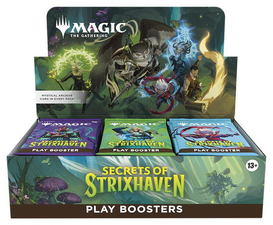 Magic The Gathering: Secrets of Strixhaven Play Booster Box (SALE) - CardVault Collections