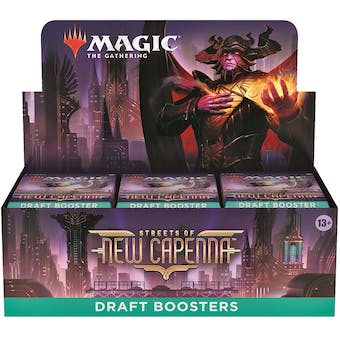 Magic the Gathering: Streets of New Capenna Draft Booster Box - CardVault Collections