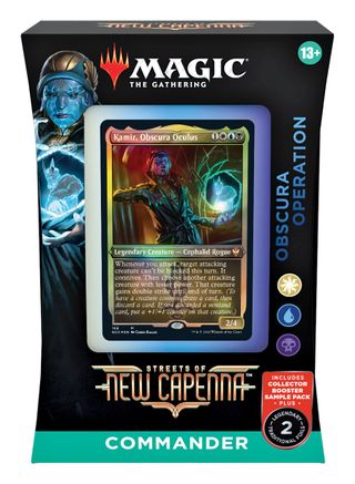 Magic the Gathering: Streets of New Capenna Obscura Operation Commander Deck - CardVault Collections