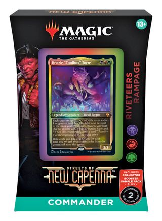 Magic the Gathering: Streets of New Capenna Riveteers Rampage Commander Deck - CardVault Collections